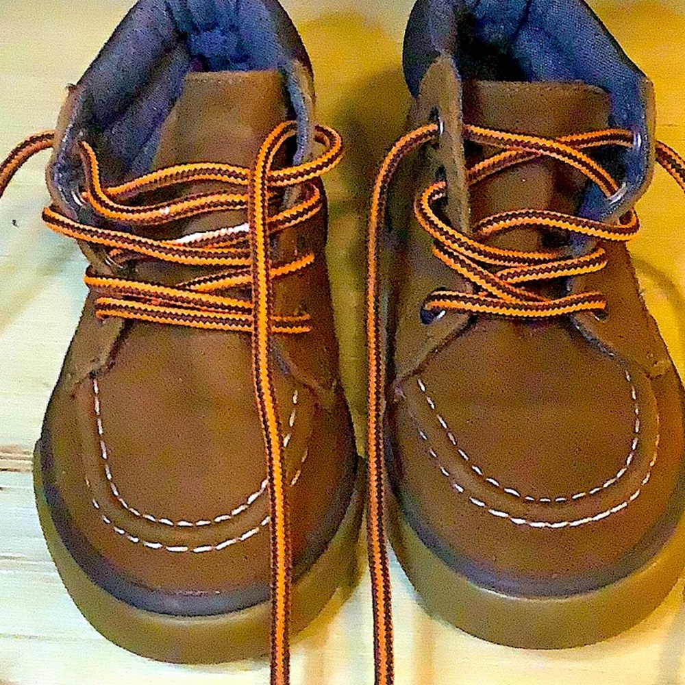 Baby Boy Suede Faux Work Boots